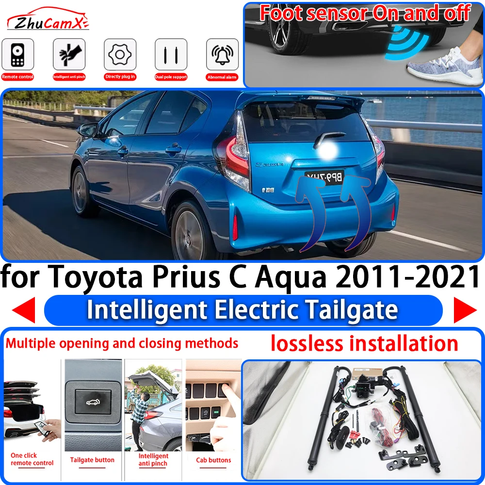 ZhuCamX for Toyota Prius C Aqua 2011-2021 Power Liftgate Trunk Electric Suction Tailgate Intelligent Tail Gate Lift Strut System
ZhuCamX for Toyota Prius C Aqua 2011-2021 Power Liftgate Trunk Electric Suction Tailgate Intelligent Tail Gate Lift Strut System