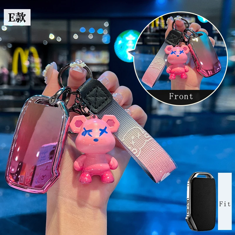 Fashion Gradient TPU for Kia Telluride SX 2021 Sportage R 2022 K5 GT Line 2021 Seltos 2020 Remote Car Key Case Cover Fob Holder
Fashion Gradient TPU for Kia Telluride SX 2021 Sportage R 2022 K5 GT Line 2021 Seltos 2020 Remote Car Key Case Cover Fob Holder