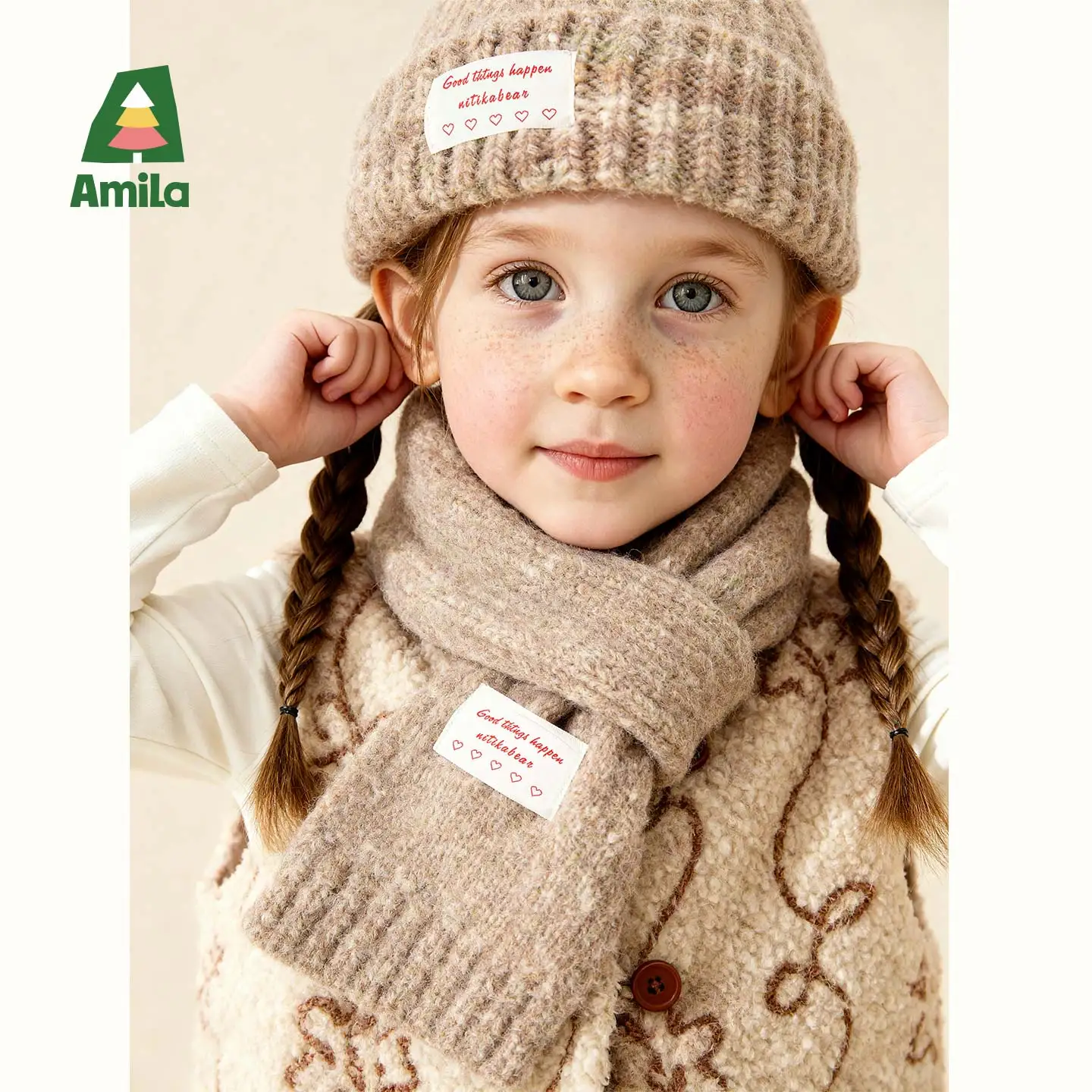 Детская зимняя вязаная теплая шапка Amila с средней эластичностью, удобная посадка на голову, не плотная, практичная.
Детская зимняя вязаная теплая шапка Amila с средней эластичностью, удобная посадка на голову, не плотная, практичная.