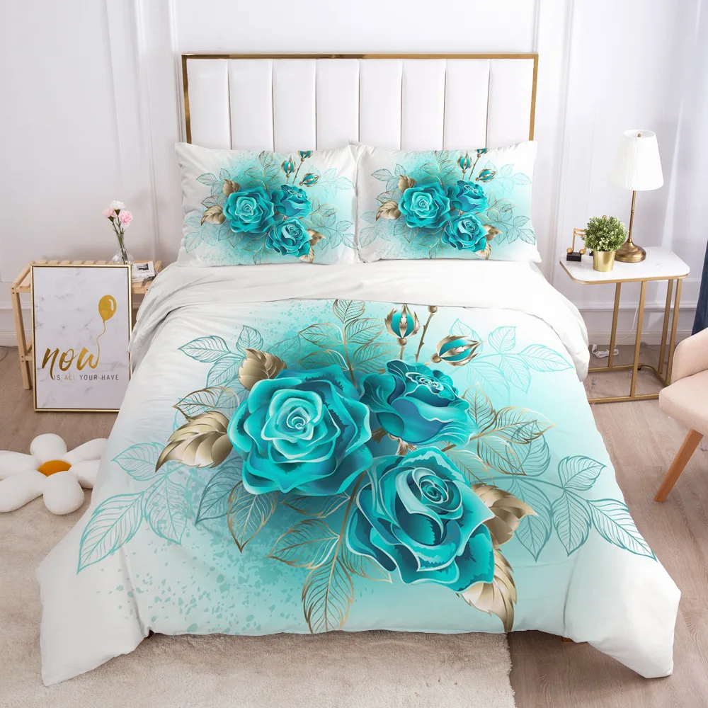 2/3pcs bedding set Digital Print Comfortable Duvet Cover for Home Bedroom Decoration, 1 Duvet Cover and 2pillowcase with Zippers
2/3pcs bedding set Digital Print Comfortable Duvet Cover for Home Bedroom Decoration, 1 Duvet Cover and 2pillowcase with Zippers
