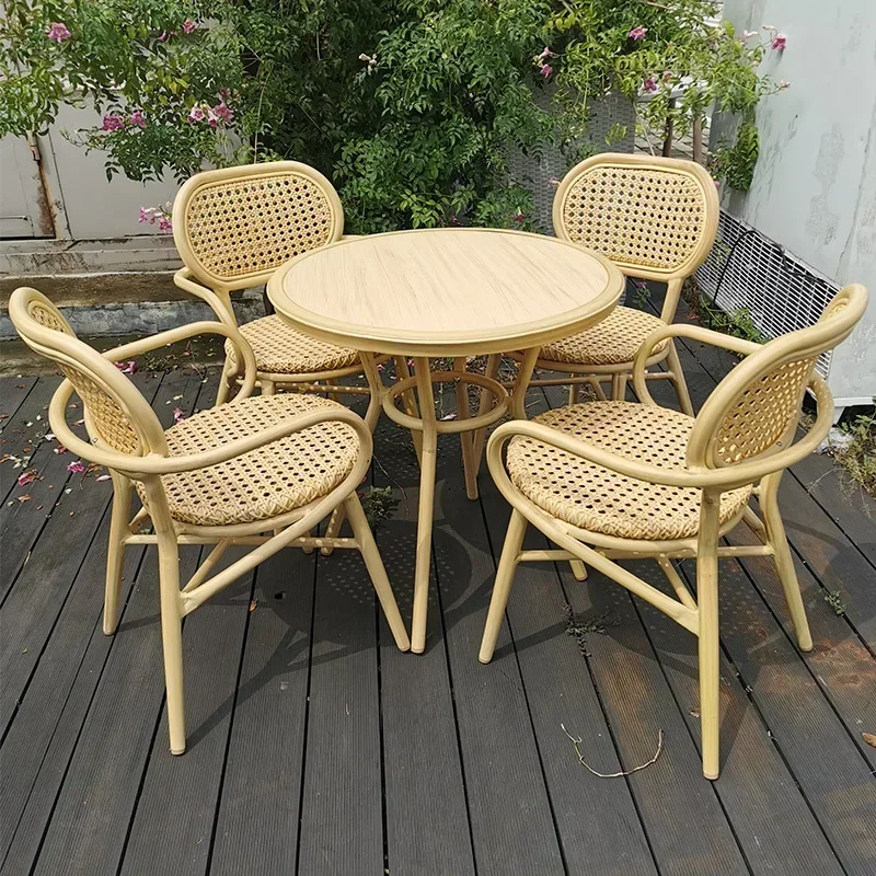 Outdoor rattan chair three-piece creative courtyard leisure outdoor terrace Internet celebrity open-air rattan garden balcony
Outdoor rattan chair three-piece creative courtyard leisure outdoor terrace Internet celebrity open-air rattan garden balcony