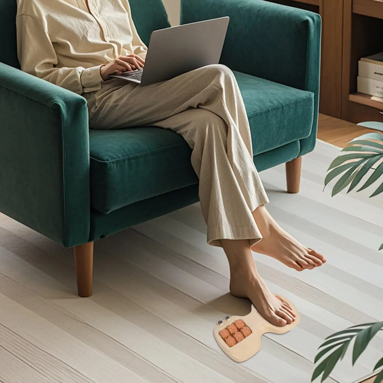 Foot Massage Roller Ergonomic Double Massage Tool Foot Massager Tool With Magnetic Beads For Relaxation Travel Work
Foot Massage Roller Ergonomic Double Massage Tool Foot Massager Tool With Magnetic Beads For Relaxation Travel Work