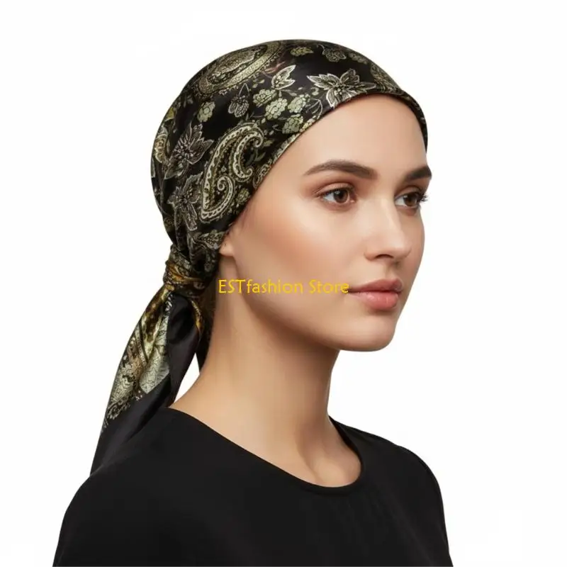 Y5GC 35Inch Women Head Wrap Bandana Scarf with Cashew Print Stylish Pirate Theme Headwrap For Costume Party Dressingup Props
Y5GC 35Inch Women Head Wrap Bandana Scarf with Cashew Print Stylish Pirate Theme Headwrap For Costume Party Dressingup Props