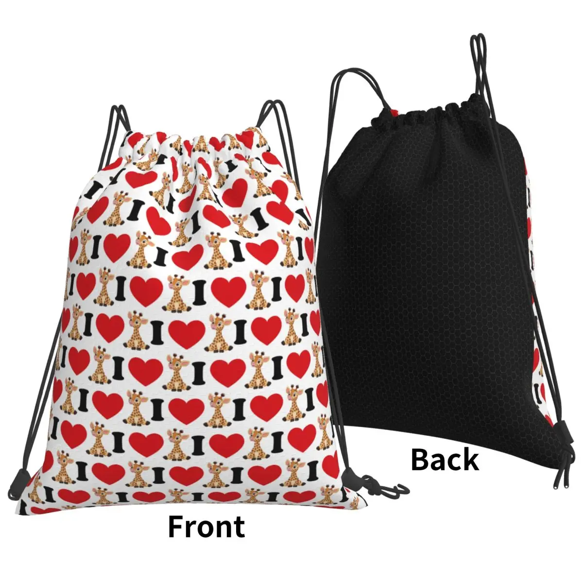 I Love Giraffe With A Cute Giraffe Art Backpacks Fashion Drawstring Bundle Pocket Sundries Bag Book Bags for Man Woman Students
I Love Giraffe With A Cute Giraffe Art Backpacks Fashion Drawstring Bundle Pocket Sundries Bag Book Bags for Man Woman Students