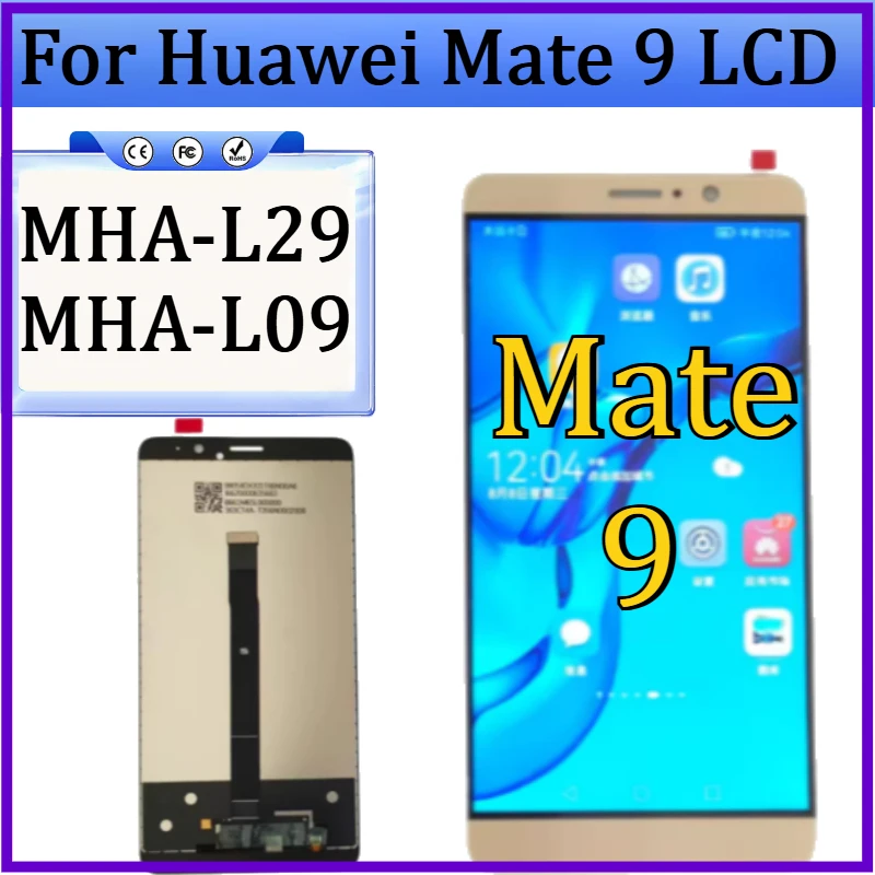 New TFT LCD For Huawei Mate 9 LCD MHA-L29 MHA-L09 Display with Frame Touch Screen Digitizer Assembly For Mate9 LCD
New TFT LCD For Huawei Mate 9 LCD MHA-L29 MHA-L09 Display with Frame Touch Screen Digitizer Assembly For Mate9 LCD