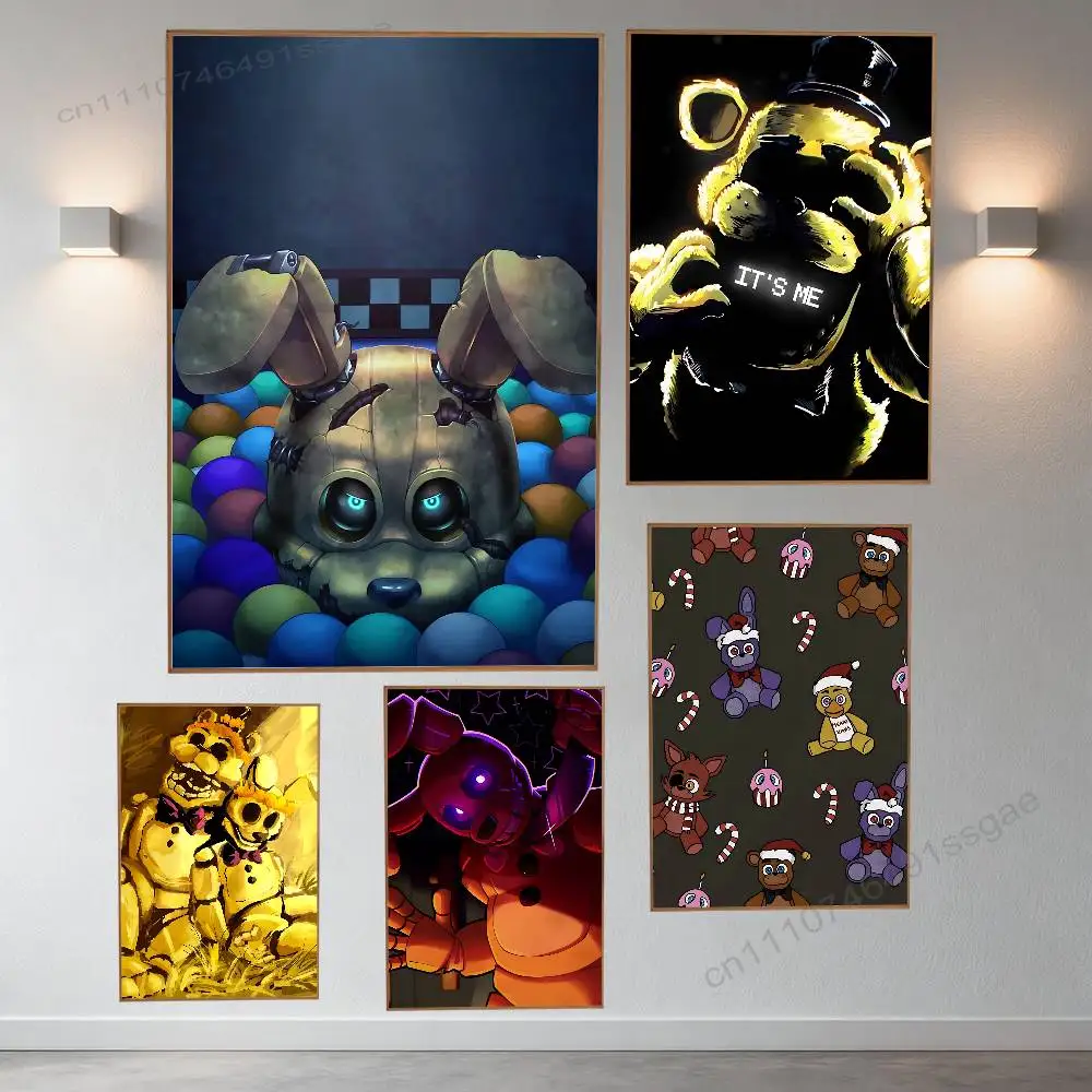 W-FnafS Game Cool Retro Fashion Pictorial Poster Sticky Poster Paper Sticker DIY Room Bar Cafe Wall Decor Gift
W-FnafS Game Cool Retro Fashion Pictorial Poster Sticky Poster Paper Sticker DIY Room Bar Cafe Wall Decor Gift
