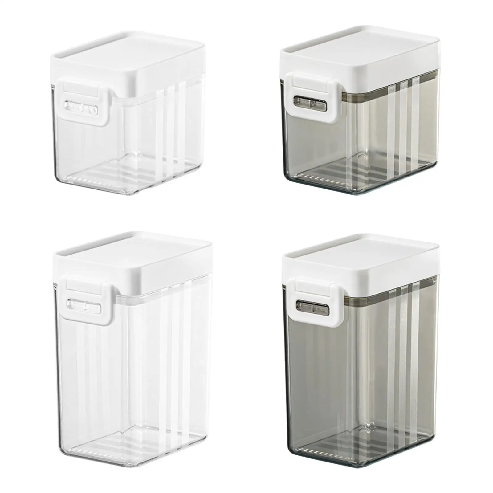 Rice Bucket Reusable Multifunction Rectangle Portable Keep Fresh Stackable Sealed Lid for Cabinet Countertop Kitchen Home Snacks
Rice Bucket Reusable Multifunction Rectangle Portable Keep Fresh Stackable Sealed Lid for Cabinet Countertop Kitchen Home Snacks