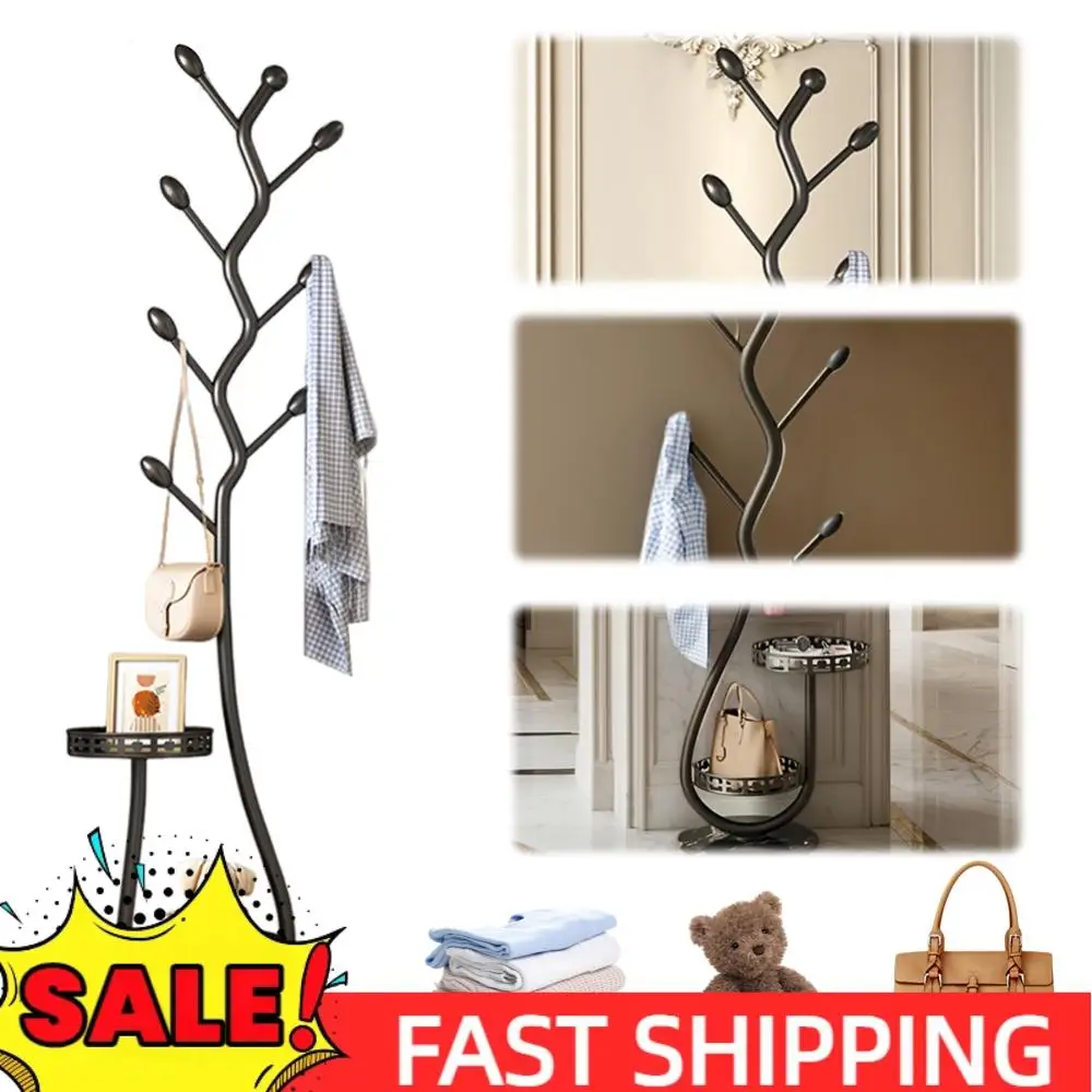 Металлическая напольная вешалка для одежды с 8 крючками, многофункциональный органайзер для хранения одежды, сверхпрочная, для спальни, прихожей, входной зоны
Металлическая напольная вешалка для одежды с 8 крючками, многофункциональный органайзер для хранения одежды, сверхпрочная, для спальни, прихожей, входной зоны