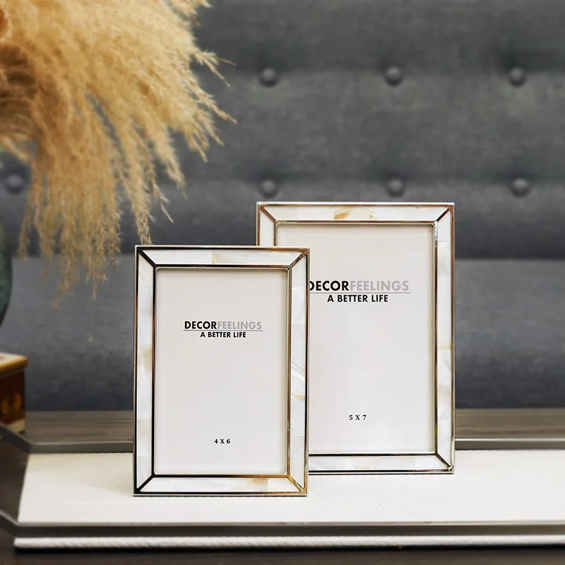 1pc Natural Shell Photo Frame Frame Display Frame Ornament Silver Edged Inlaid Mother Shell Bedroom Desktop Photo Frames
1pc Natural Shell Photo Frame Frame Display Frame Ornament Silver Edged Inlaid Mother Shell Bedroom Desktop Photo Frames
