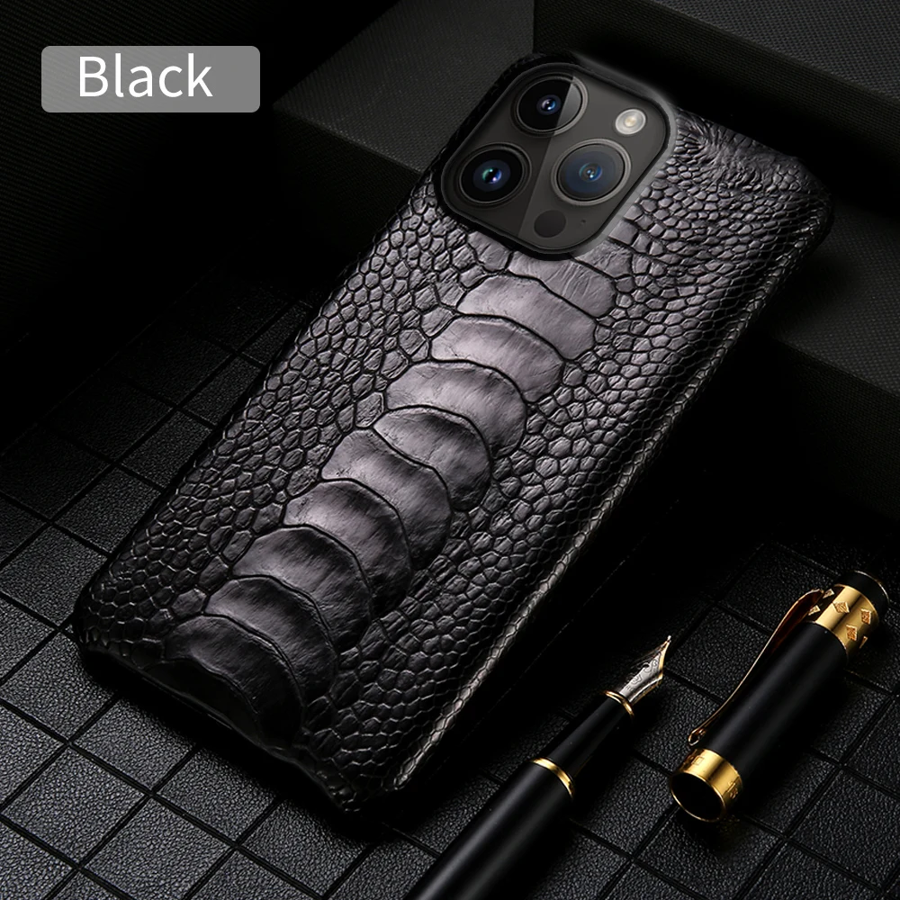 Genuine Ostrich Foot Leather Phone Case For iPhone 16 15 Pro Max 11 12 13 14 Pro 13Pro 16 Plus 15Pro Promax Luxury Back Cover
Genuine Ostrich Foot Leather Phone Case For iPhone 16 15 Pro Max 11 12 13 14 Pro 13Pro 16 Plus 15Pro Promax Luxury Back Cover