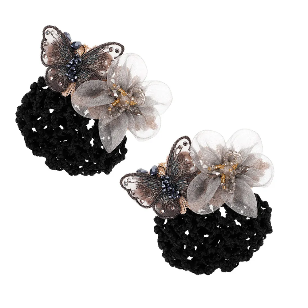 2Pcs Butterfly Hair Net Soft Mesh Bun Hairnet Large Hold for Nurses Flight Attendants Hair Accessories for Women
2Pcs Butterfly Hair Net Soft Mesh Bun Hairnet Large Hold for Nurses Flight Attendants Hair Accessories for Women