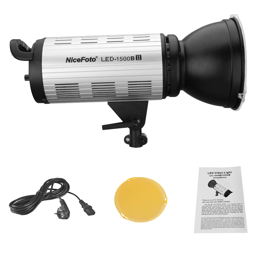 NiceFoto LED-2000B/1500B II Светодиодный светильник для видеосъемки, заполняющий свет, регулируемая яркость, оранжевый фильтр, управление через приложение для студии 150/200 Вт
NiceFoto LED-2000B/1500B II Светодиодный светильник для видеосъемки, заполняющий свет, регулируемая яркость, оранжевый фильтр, управление через приложение для студии 150/200 Вт