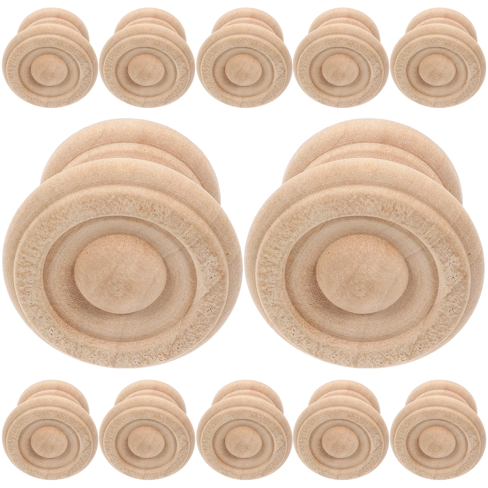 12 Pcs Wooden Drawer Knobs Cabinet Handles Dresser Pulls Single Hole Closet Hardware Wood Material Stylish Design Versatile Use
12 Pcs Wooden Drawer Knobs Cabinet Handles Dresser Pulls Single Hole Closet Hardware Wood Material Stylish Design Versatile Use