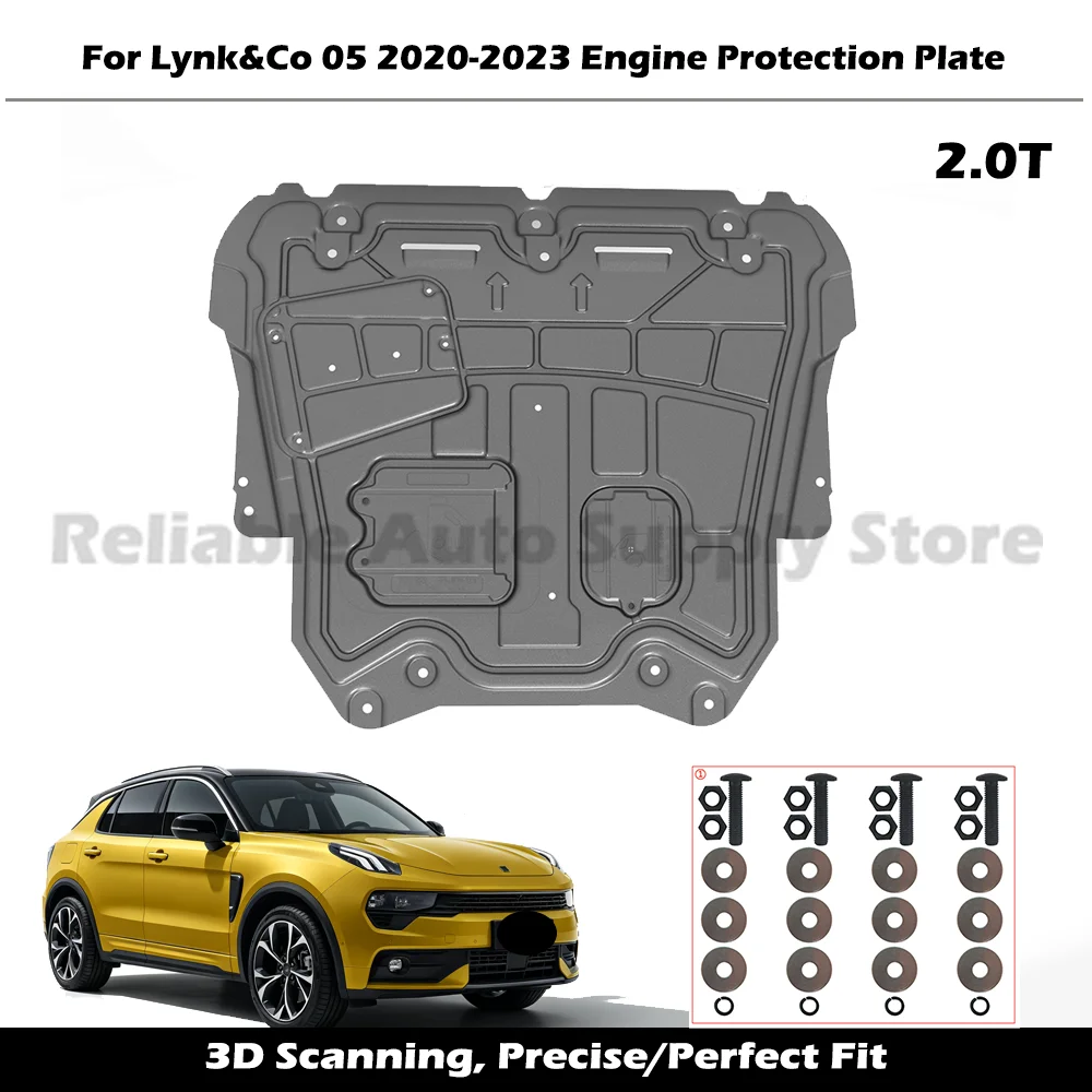 High Quality Alloy Engine Guard Durable Underbody Protection Splash Proof Mud Flap Car Bottom Shield For Lynk&Co 05 2020-2023
High Quality Alloy Engine Guard Durable Underbody Protection Splash Proof Mud Flap Car Bottom Shield For Lynk&Co 05 2020-2023
