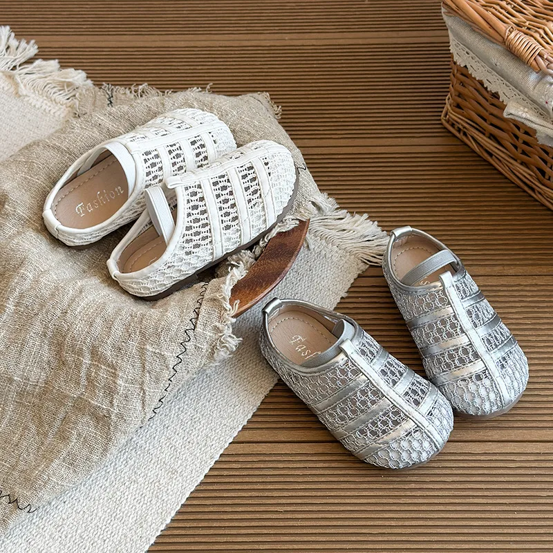 Детские плетеные слипоны для девочек, повседневные сандалии-принцессы с круглым носком, летние новинки 2026, универсальные мягкие пляжные туфли для детей
Детские плетеные слипоны для девочек, повседневные сандалии-принцессы с круглым носком, летние новинки 2026, универсальные мягкие пляжные туфли для детей