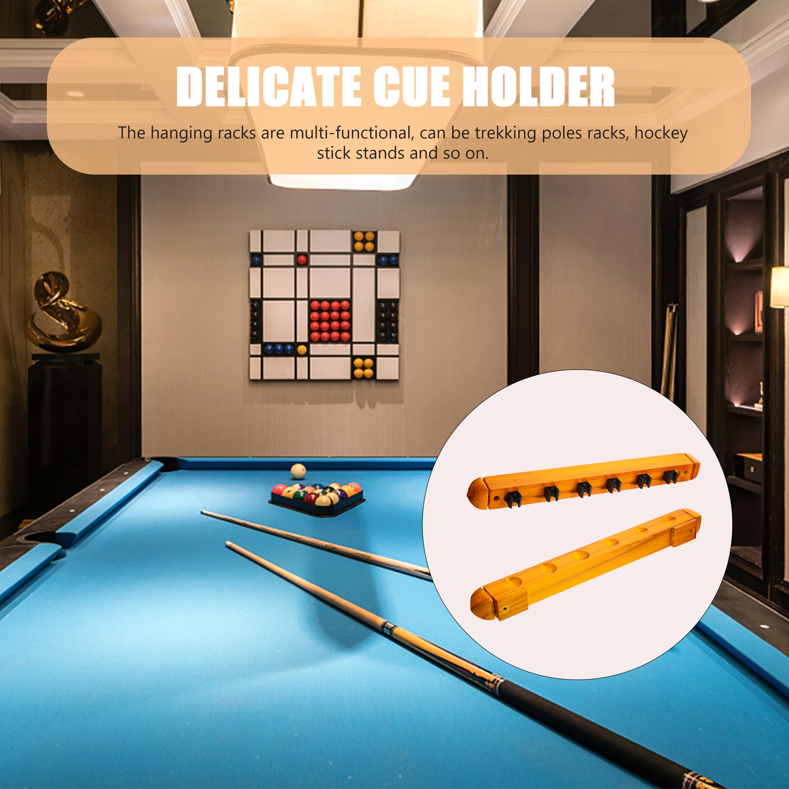 1 set Billiard Cue Rack Red Felt Stand for 6 Pool Cues Storage Display Decorative Holder Wall Mount Pole Rack Collection
1 set Billiard Cue Rack Red Felt Stand for 6 Pool Cues Storage Display Decorative Holder Wall Mount Pole Rack Collection