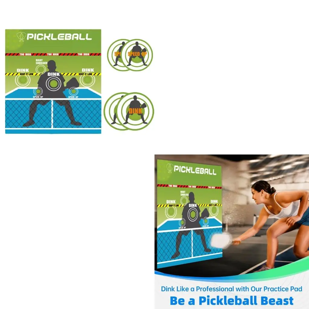Q39E Large Area Pickleballs Training Pad Easy To Clean for Various Skill Levels
Q39E Large Area Pickleballs Training Pad Easy To Clean for Various Skill Levels