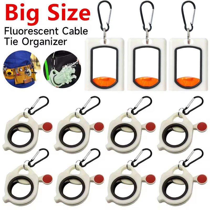 Круглый квадратный флуоресцентный органайзер для кабельных стяжек, подвесной портативный инструмент для хранения кабельных стяжек, органайзер для электрических проводов
Круглый квадратный флуоресцентный органайзер для кабельных стяжек, подвесной портативный инструмент для хранения кабельных стяжек, органайзер для электрических проводов