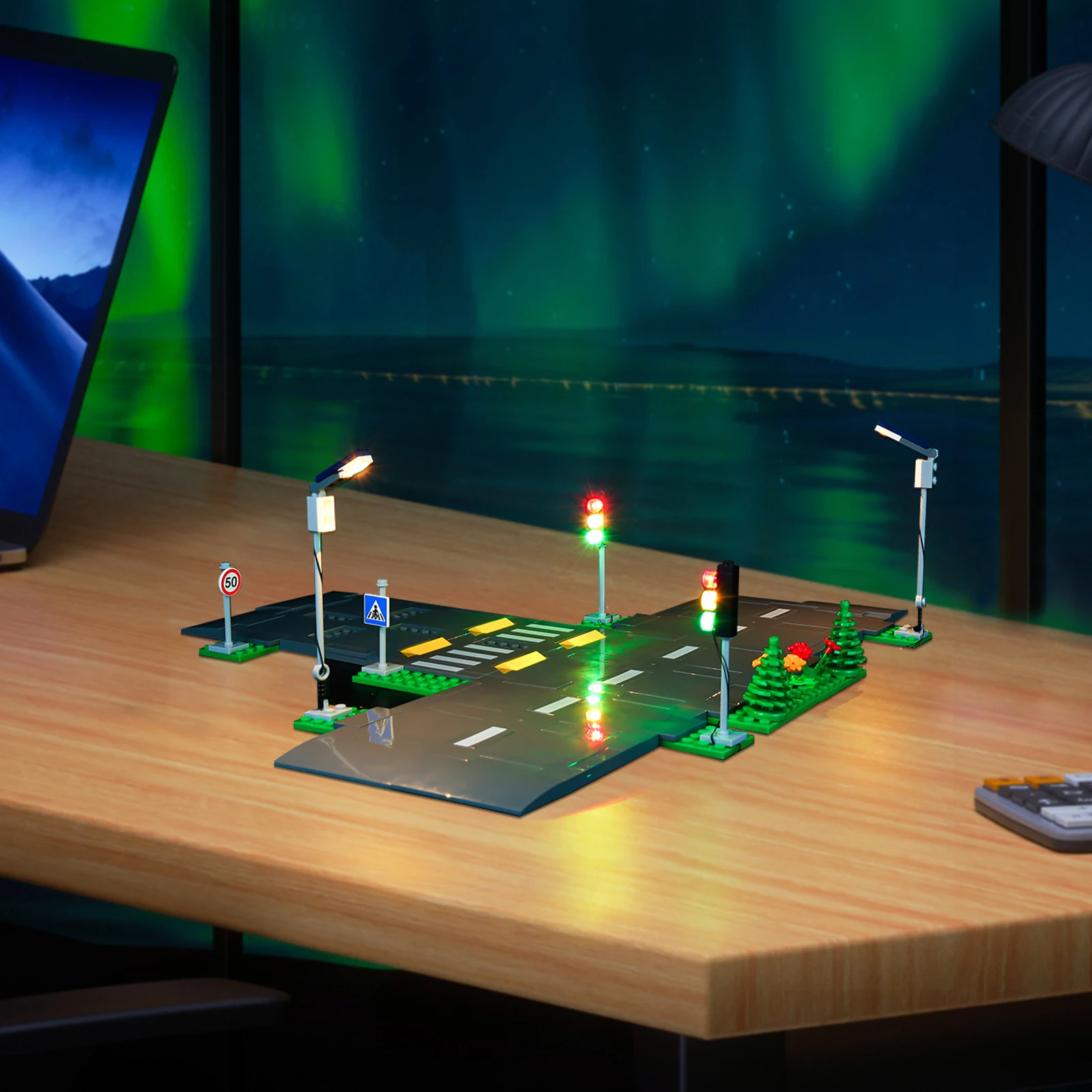 LED Lighting Set Suitable for LEGO Road Plates City 60304 ( Not Including Building Blocks )
LED Lighting Set Suitable for LEGO Road Plates City 60304 ( Not Including Building Blocks )