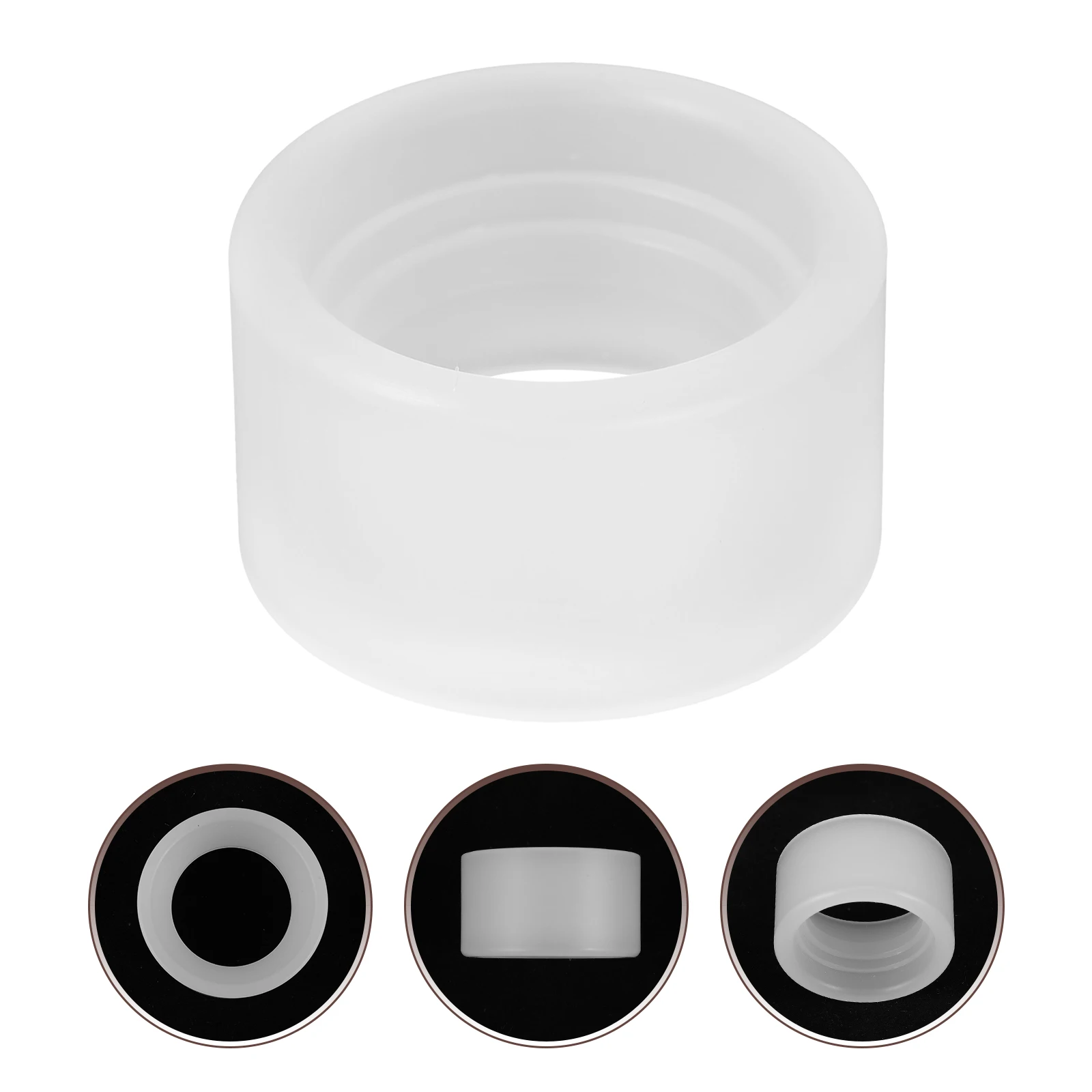 Coffee Powder Holder Fixing Ring Small White Mini Capsule Retaining Accessory Tool Reusable Sturdy Fit Daily Use 
Coffee Powder Holder Fixing Ring Small White Mini Capsule Retaining Accessory Tool Reusable Sturdy Fit Daily Use
