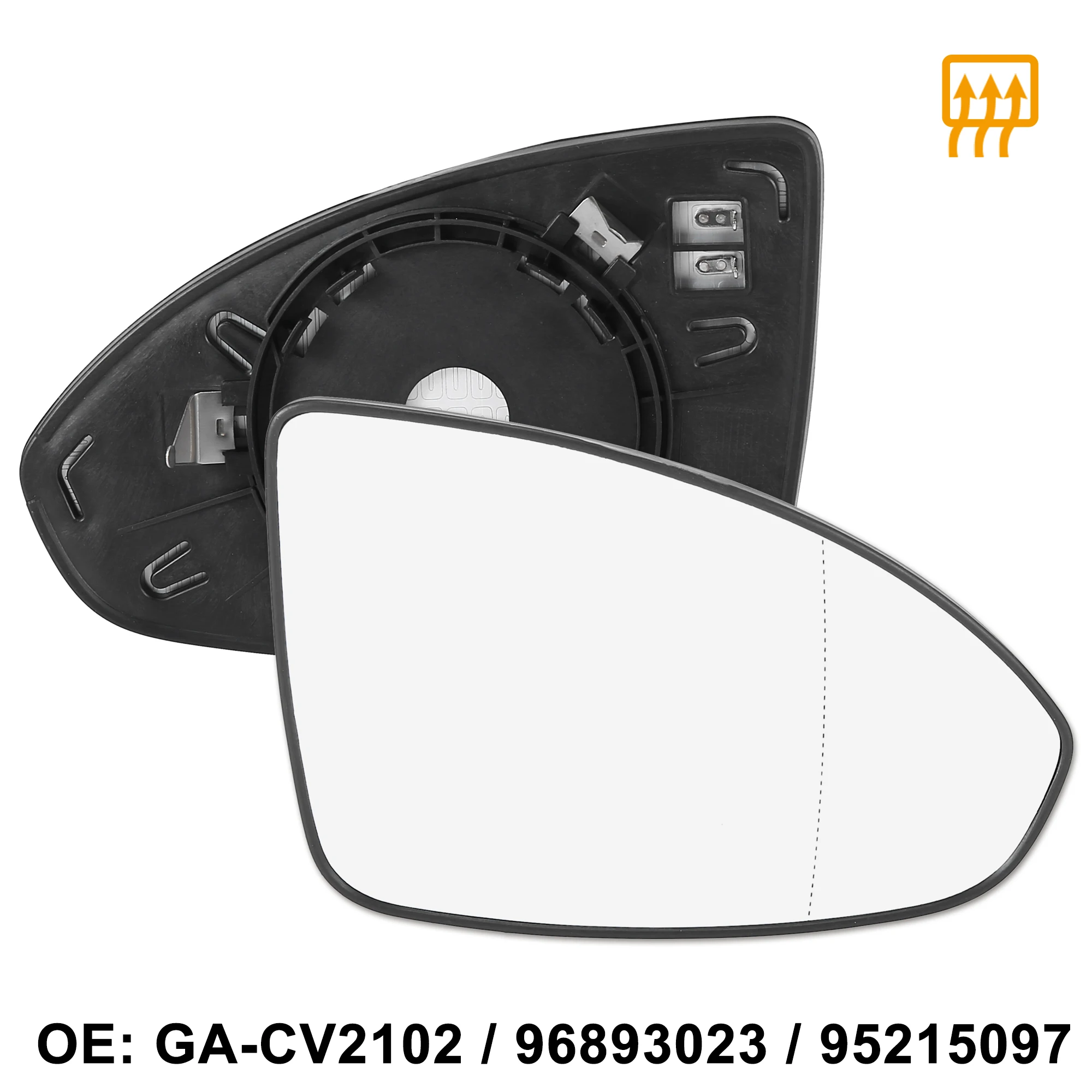 Uxcell Car Rearview Mirror Glass Replacement with Backing Plate Heated Right Passenger Side for Chevrolet Cruze 2011-2016
Uxcell Car Rearview Mirror Glass Replacement with Backing Plate Heated Right Passenger Side for Chevrolet Cruze 2011-2016