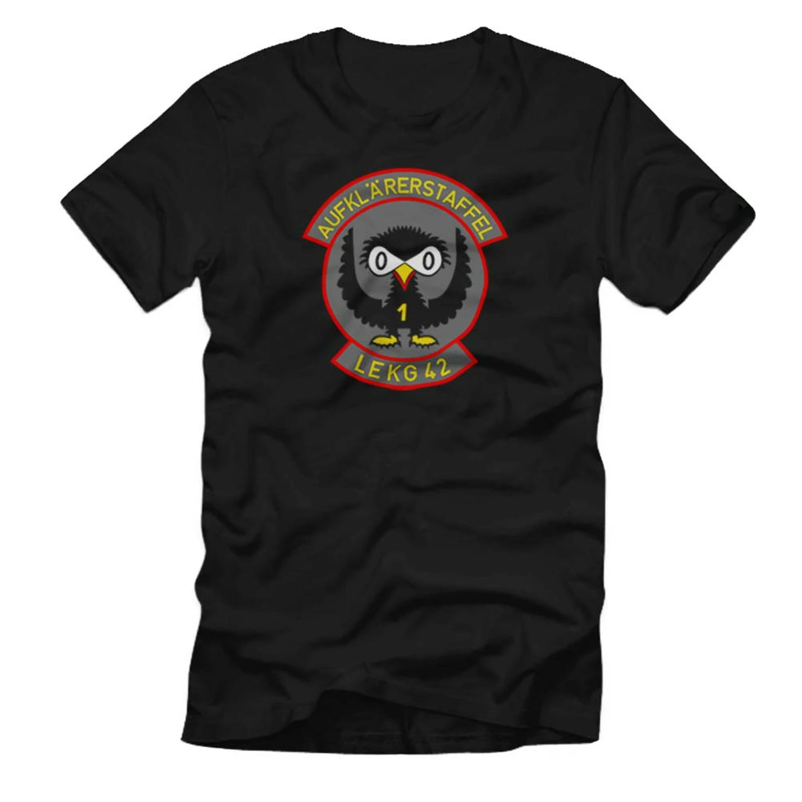 LekG 42 Leichteskampfgeschwader Aufklärerstaffel Wappen Luftwaffe T-Shirt Men's 100% Cotton Casual T-shirts Loose Top Size S-3XL
LekG 42 Leichteskampfgeschwader Aufklärerstaffel Wappen Luftwaffe T-Shirt Men's 100% Cotton Casual T-shirts Loose Top Size S-3XL