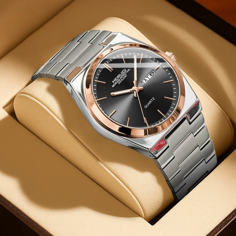 Мужские кварцевые часы в модном стиле, черные с розовыми элементами, с дисплеем даты и шкалой в виде шипов, нишевая модель.
Мужские кварцевые часы в модном стиле, черные с розовыми элементами, с дисплеем даты и шкалой в виде шипов, нишевая модель.