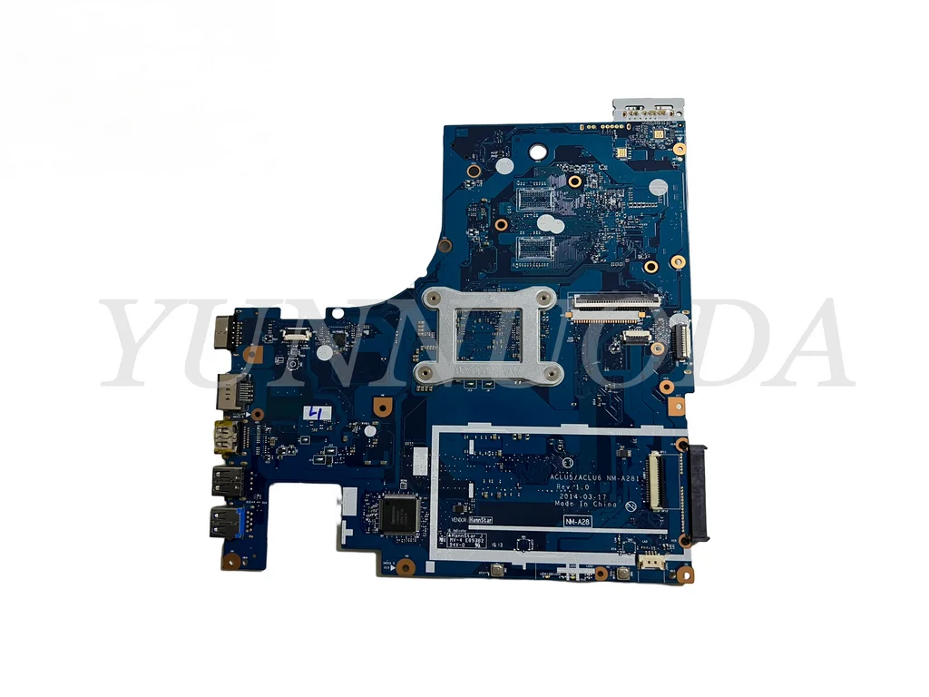 ACLU5 ACLU6 NM-A281 для Lenovo G50-45, материнская плата для ноутбука с процессором E1 E2 A4 A6 A8 DDR3, 100% тестирование
ACLU5 ACLU6 NM-A281 для Lenovo G50-45, материнская плата для ноутбука с процессором E1 E2 A4 A6 A8 DDR3, 100% тестирование