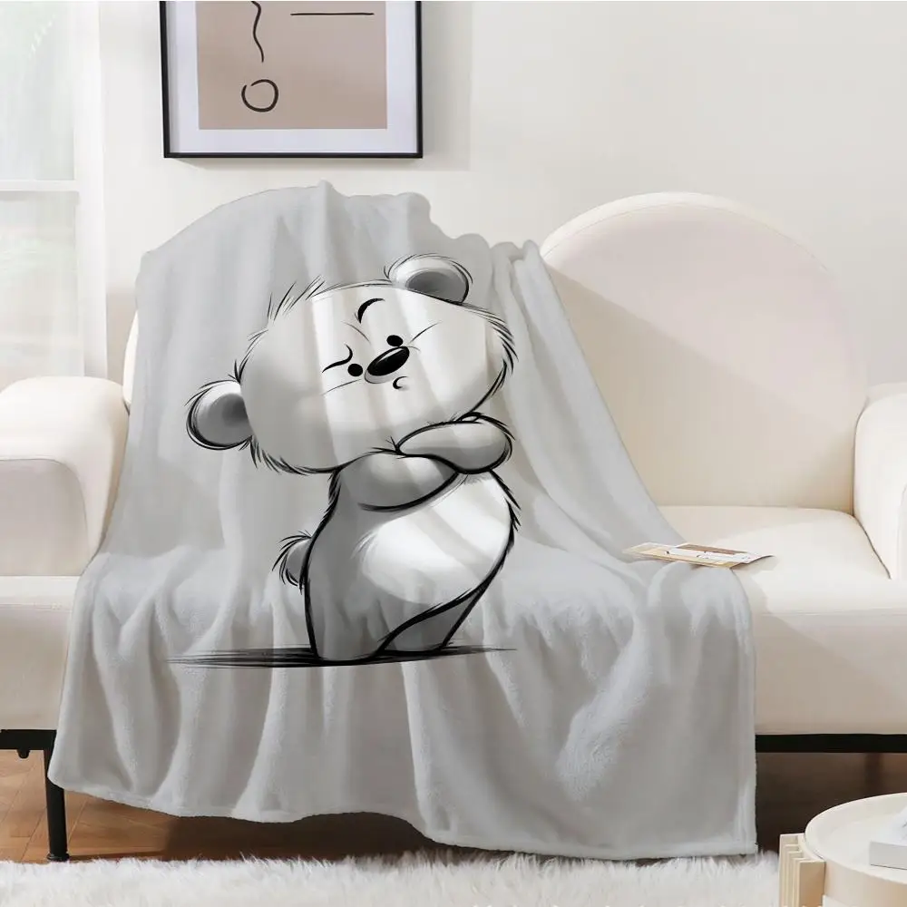 Tsundere White Bear Throw Blanket Aesthetic Art Flannel Blanket Portable Home Travel Camping Sofa Picnic Thickening Flannel Bla
Tsundere White Bear Throw Blanket Aesthetic Art Flannel Blanket Portable Home Travel Camping Sofa Picnic Thickening Flannel Bla