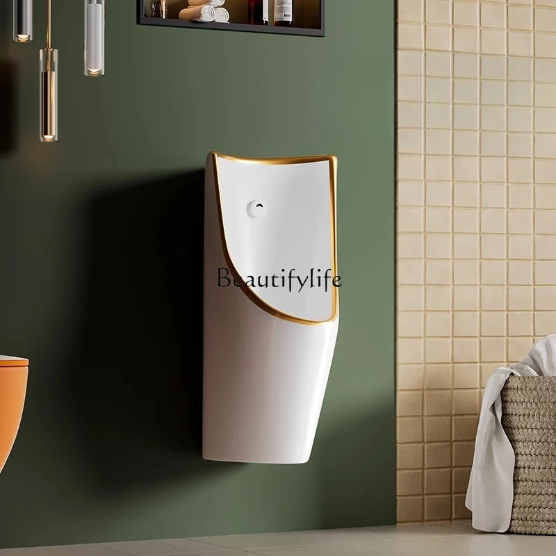 Phnom Penh wall-mounted personalized multi-colored edge urinal wall-mounted urinal
Phnom Penh wall-mounted personalized multi-colored edge urinal wall-mounted urinal