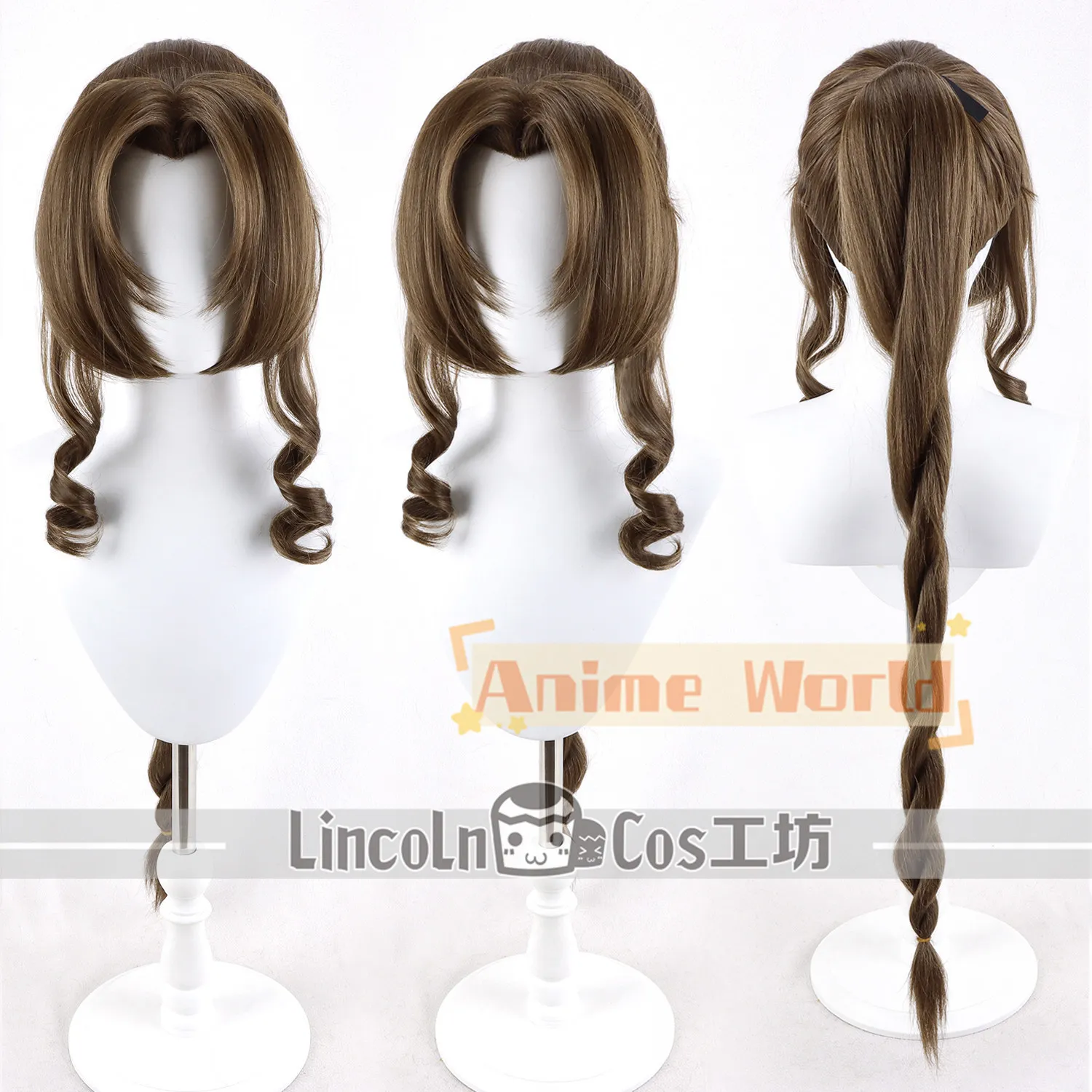Anime Aerith Gainsborough Cosplay Wig Halloween Carnival Party Props Synthetic Hair Heat Resistant Fiber + Wig Cap
Anime Aerith Gainsborough Cosplay Wig Halloween Carnival Party Props Synthetic Hair Heat Resistant Fiber + Wig Cap