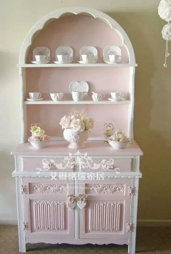 American French solid wood carving flower bookcase dining side cabinet locker pastoral pink princess cabinet
American French solid wood carving flower bookcase dining side cabinet locker pastoral pink princess cabinet