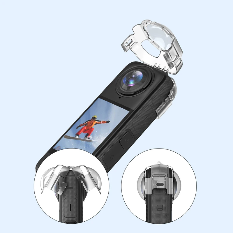 For Insta360 X4 Transparent Anti-fog Lens Cover Protective Cap Action Camera Lens Guard Protector for Insta360 X4 Accessories
For Insta360 X4 Transparent Anti-fog Lens Cover Protective Cap Action Camera Lens Guard Protector for Insta360 X4 Accessories