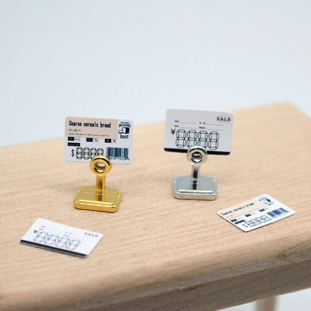 1 set 1 Set Mini Tag Decors Micro Landscape Photography Props Miniature Alloy Price Sign Holder For Dollhouse Bedroom Decorative
1 set 1 Set Mini Tag Decors Micro Landscape Photography Props Miniature Alloy Price Sign Holder For Dollhouse Bedroom Decorative