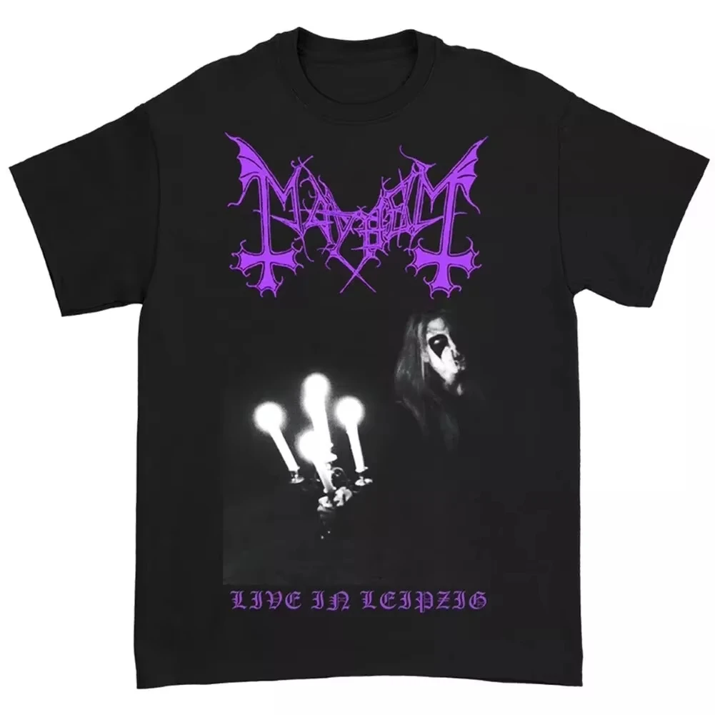 Mayhem Black Metal Band Concert T-Shirt New Summer Men's Women's Retro Fashion T-Shirt
Mayhem Black Metal Band Concert T-Shirt New Summer Men's Women's Retro Fashion T-Shirt