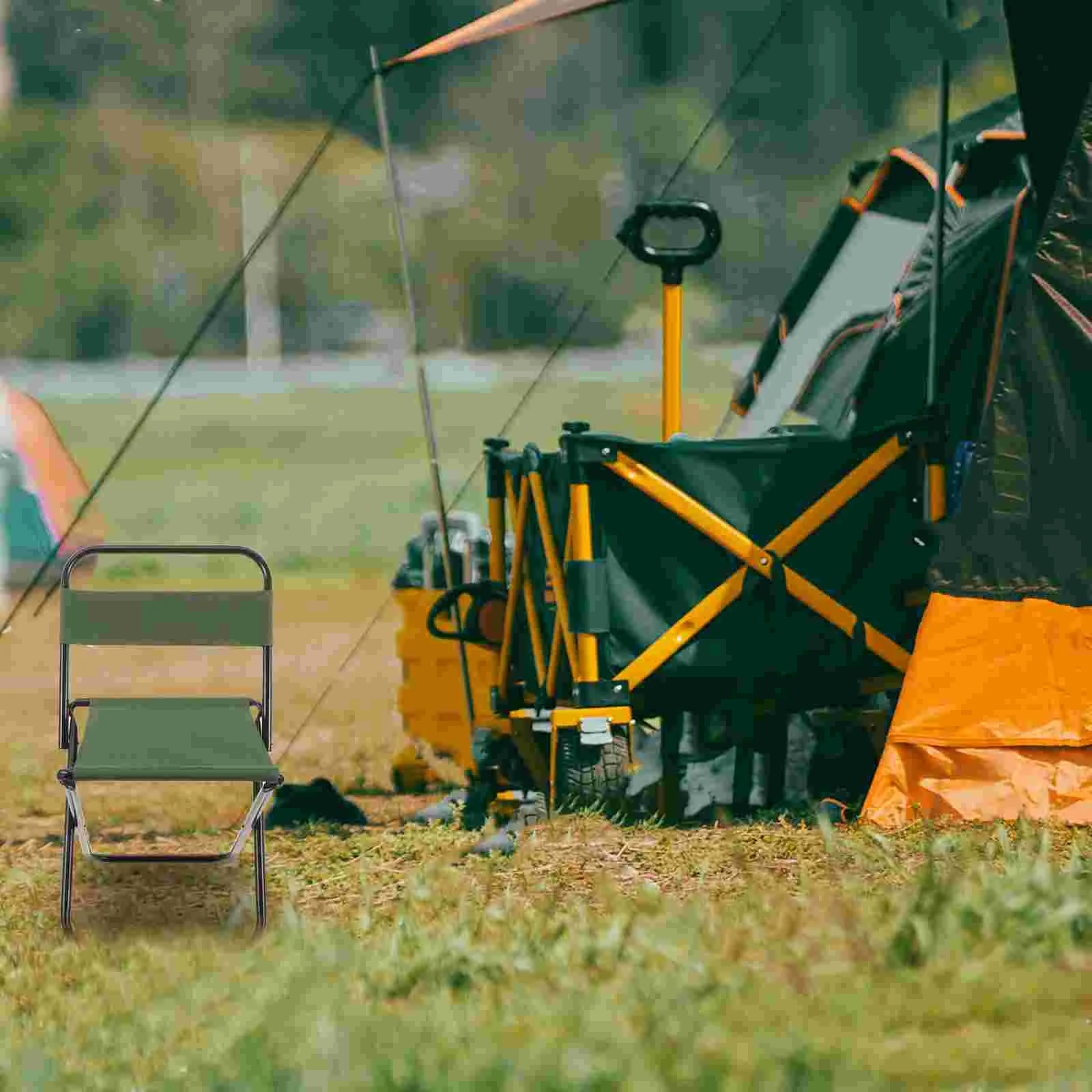 Light Outdoor Camping Folding Chair Train Sketching Beach (green) Heavy Duty 45x27cm Cloth Chairs for outside Table
Light Outdoor Camping Folding Chair Train Sketching Beach (green) Heavy Duty 45x27cm Cloth Chairs for outside Table