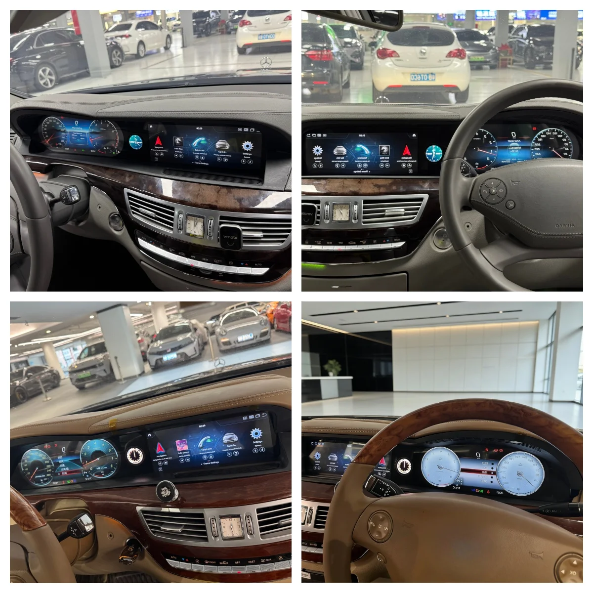12.3" Dual Screen Digital Cluster For Mercedes Benz S W221 2006-2013 Carplay Android Auto Car Radio Multimedia Video Player Head
12.3" Dual Screen Digital Cluster For Mercedes Benz S W221 2006-2013 Carplay Android Auto Car Radio Multimedia Video Player Head