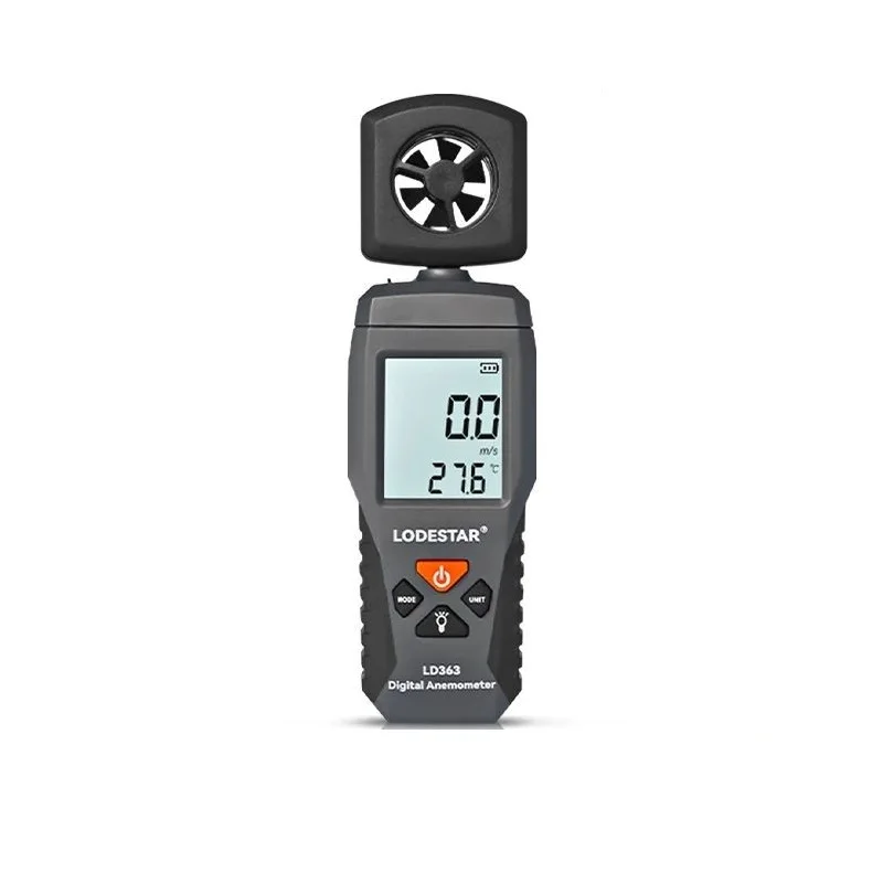 LODESTAR LD363 Handheld Mini Digital Anemometer Wind Speed Measurement Temperature Tester LCD Display Air Flow Speed Wind Level
LODESTAR LD363 Handheld Mini Digital Anemometer Wind Speed Measurement Temperature Tester LCD Display Air Flow Speed Wind Level