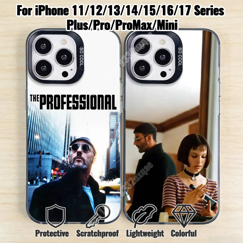 Leon The Professional Movie Phone Case for iPhone 17 16 15 14 13 12 11 Pro Plus Max Mini X XS Silicone Hard Cover
Leon The Professional Movie Phone Case for iPhone 17 16 15 14 13 12 11 Pro Plus Max Mini X XS Silicone Hard Cover