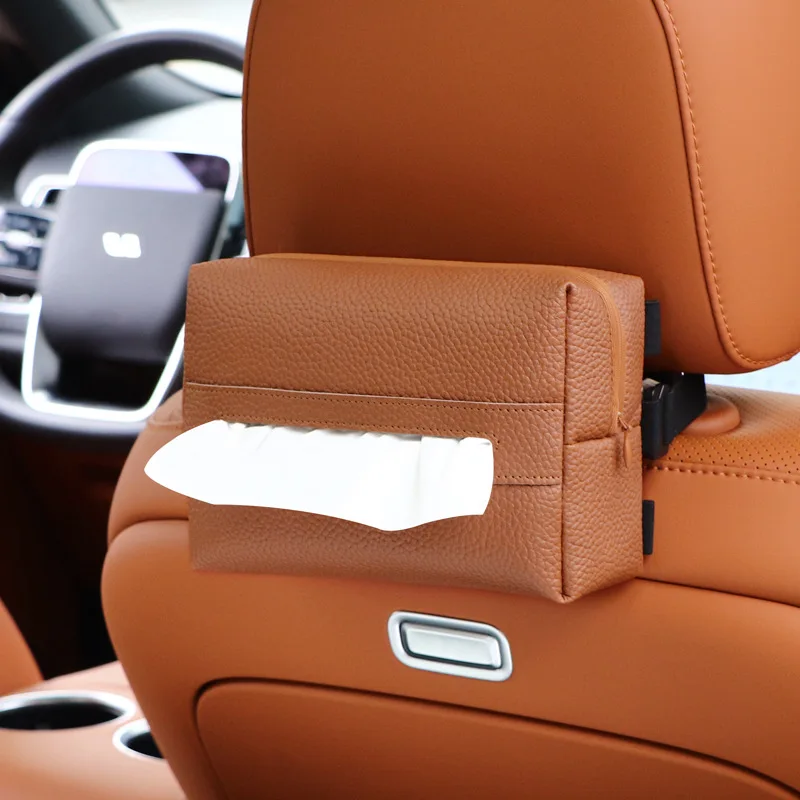 1Pc High-end Leather Car Tissue Box Minimalist Paper Holder Auto Armrest Console Storage Case Suitable for BMW Toyota Honda
1Pc High-end Leather Car Tissue Box Minimalist Paper Holder Auto Armrest Console Storage Case Suitable for BMW Toyota Honda