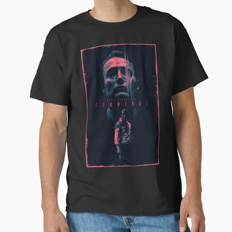 80s vintage horror movie Hannibal scary film silence of the lambs T-shirt for men Large size Adult Tops S-6xl
80s vintage horror movie Hannibal scary film silence of the lambs T-shirt for men Large size Adult Tops S-6xl