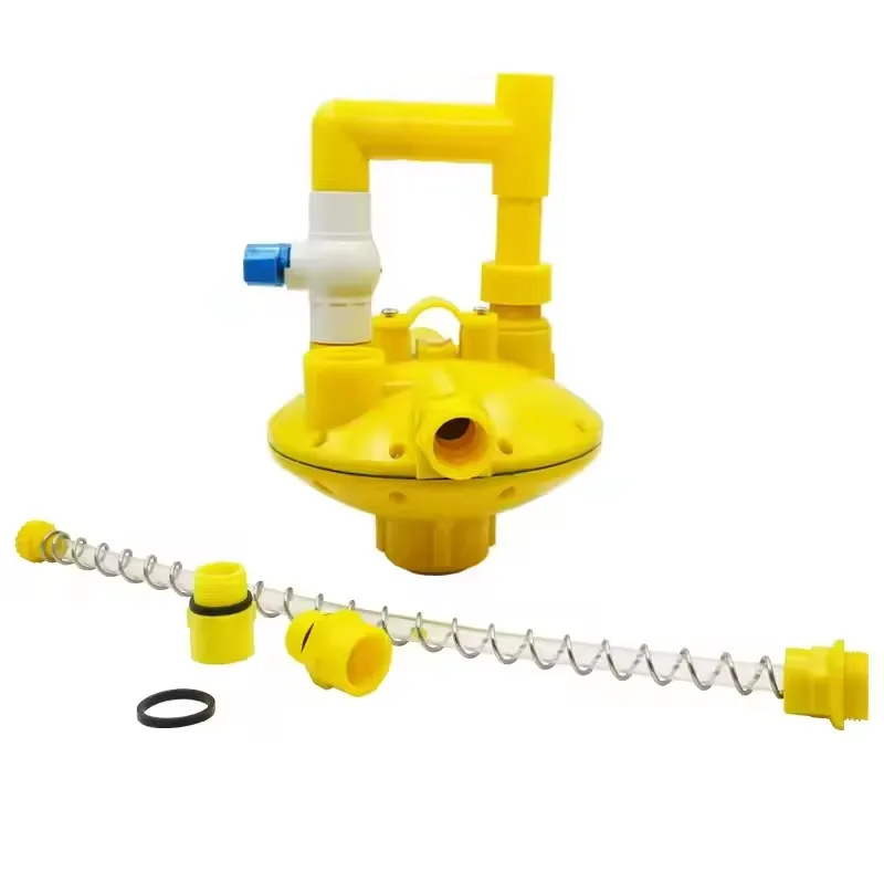 Chicken Nipple Drinker Automatic ABS Material Drinking Water Line Pump Pressure Regulator Valve for Poultry
Chicken Nipple Drinker Automatic ABS Material Drinking Water Line Pump Pressure Regulator Valve for Poultry