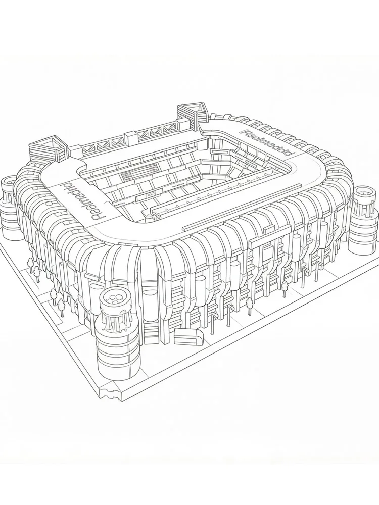 Bernabeu Stadium Building Set High Quality Office Display Toy Party Favors Gift Collection Children's puzzle toys with building
Bernabeu Stadium Building Set High Quality Office Display Toy Party Favors Gift Collection Children's puzzle toys with building