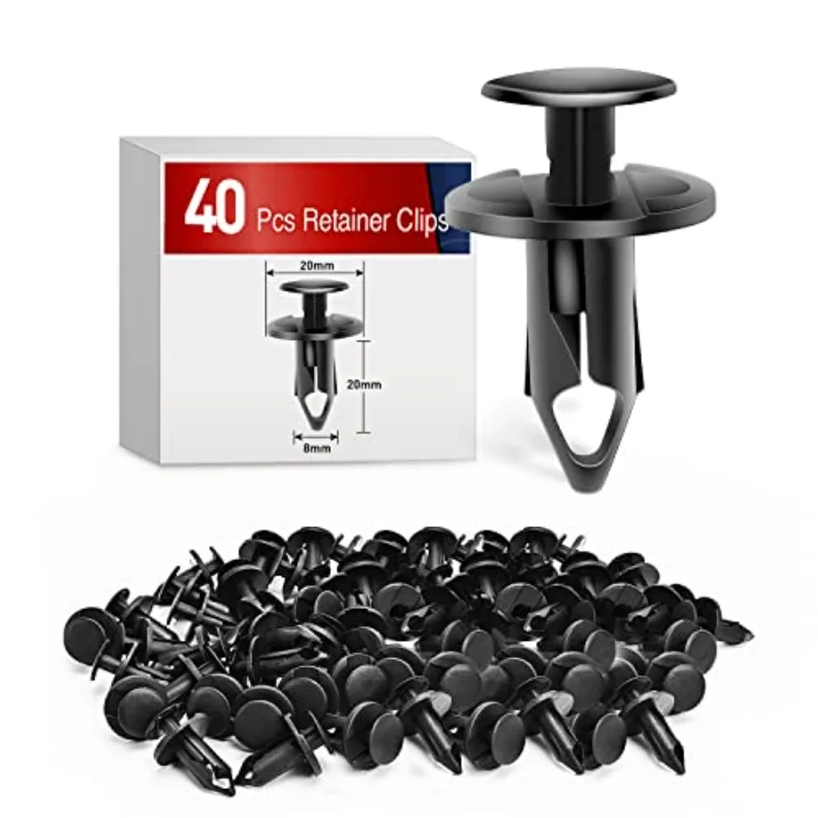 PCS Bumper Rivet for GM 21030249 for Ford N807389S for Chrysler 63598 Nylon Car Push Fastener Kits Hole, 2 Years Warranty
PCS Bumper Rivet for GM 21030249 for Ford N807389S for Chrysler 63598 Nylon Car Push Fastener Kits Hole, 2 Years Warranty