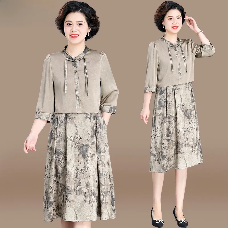 New Chinese Sle Summer Outfit Dr Faionable Middle-Aged And ly National Wind Coat Spring Summer Seven-Quarter S...
New Chinese Sle Summer Outfit Dr Faionable Middle-Aged And ly National Wind Coat Spring Summer Seven-Quarter S...