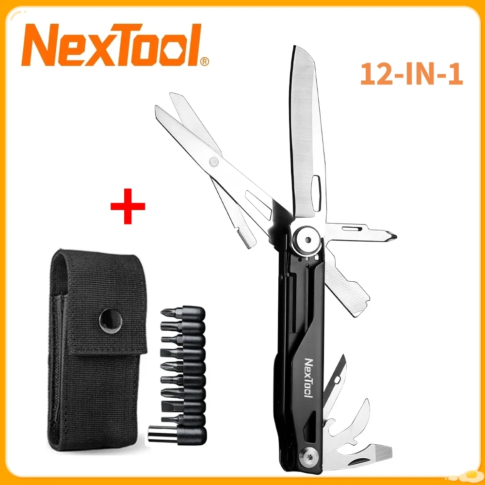 Многофункциональный карманный нож NexTool 12-в-1: набор для выживания на природе, складной мультитул, отвертка, инструмент EDC для кемпинга и экстренных ситуаций
Многофункциональный карманный нож NexTool 12-в-1: набор для выживания на природе, складной мультитул, отвертка, инструмент EDC для кемпинга и экстренных ситуаций