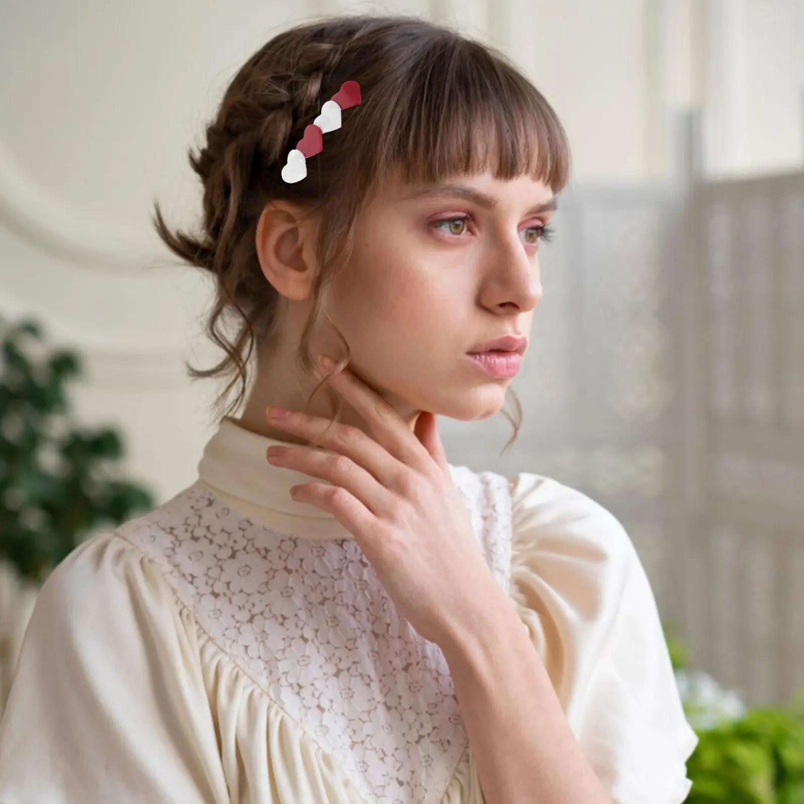 Набор из 4 заколок для волос в форме сердца и круга из ацетата, милые, элегантные, легкие заколки-крабики для женщин и девочек, на День святого Валентина, для вечеринок и на каждый день
Набор из 4 заколок для волос в форме сердца и круга из ацетата, милые, элегантные, легкие заколки-крабики для женщин и девочек, на День святого Валентина, для вечеринок и на каждый день