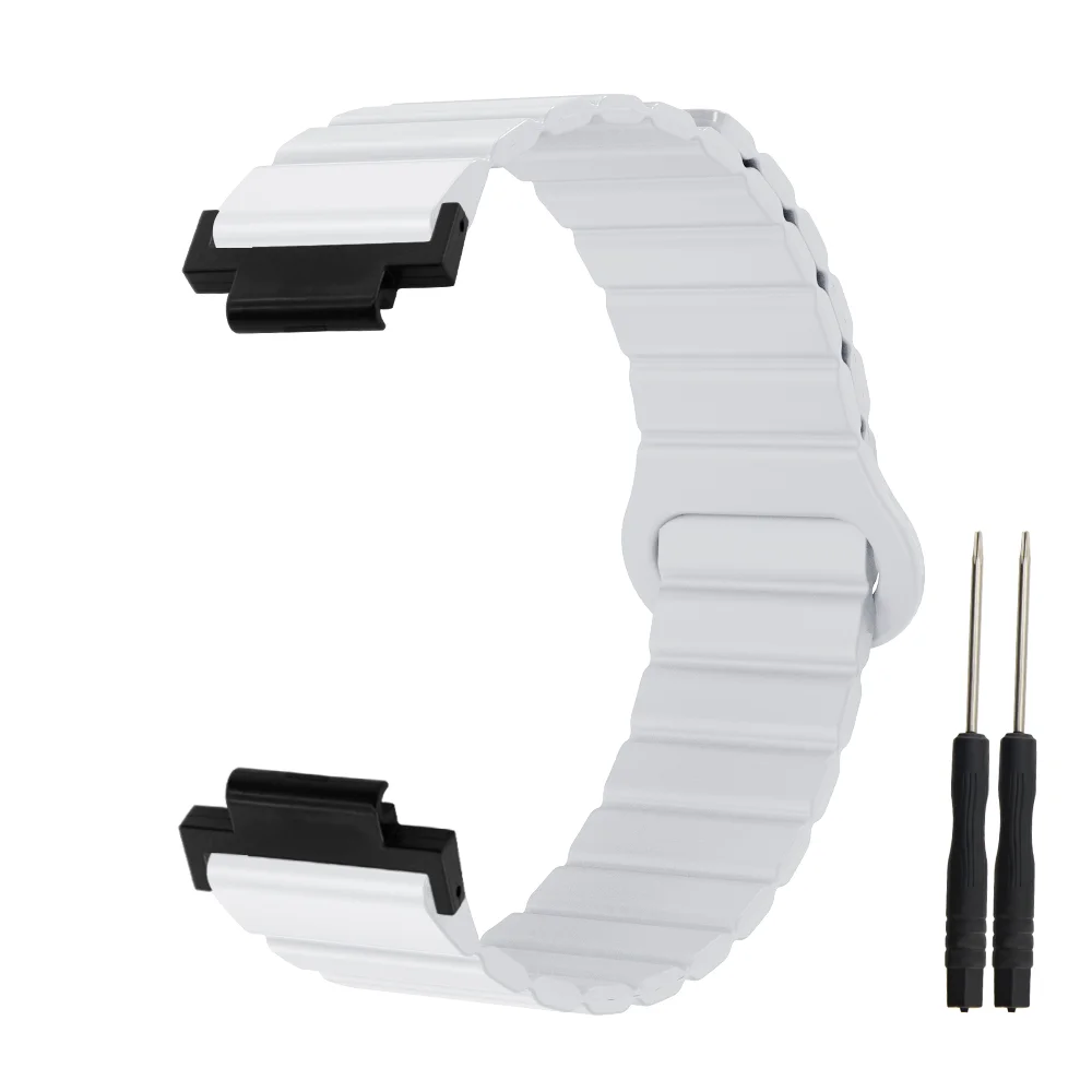 Magnetic Watch Band For Garmin Watch 235 Quick Release Sweatproof Silicone Replacement Adjustable Sport Smart Watch Strap Unisex
Magnetic Watch Band For Garmin Watch 235 Quick Release Sweatproof Silicone Replacement Adjustable Sport Smart Watch Strap Unisex