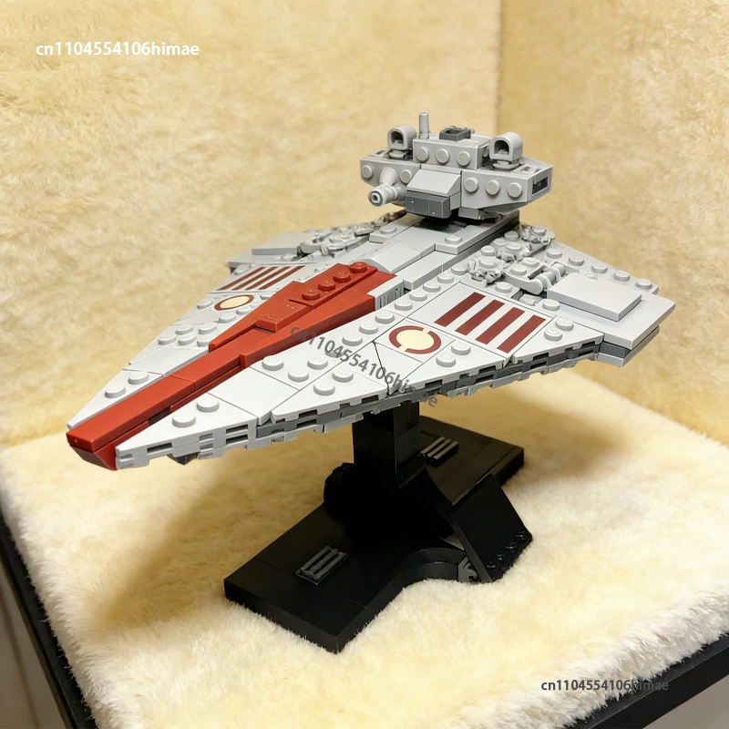 NEW Republic Victory Class Destroyer Midi Scale Building Block Model Spaceship Military Sci-fi Movie Assembly Brick Kid Toy Gift
NEW Republic Victory Class Destroyer Midi Scale Building Block Model Spaceship Military Sci-fi Movie Assembly Brick Kid Toy Gift