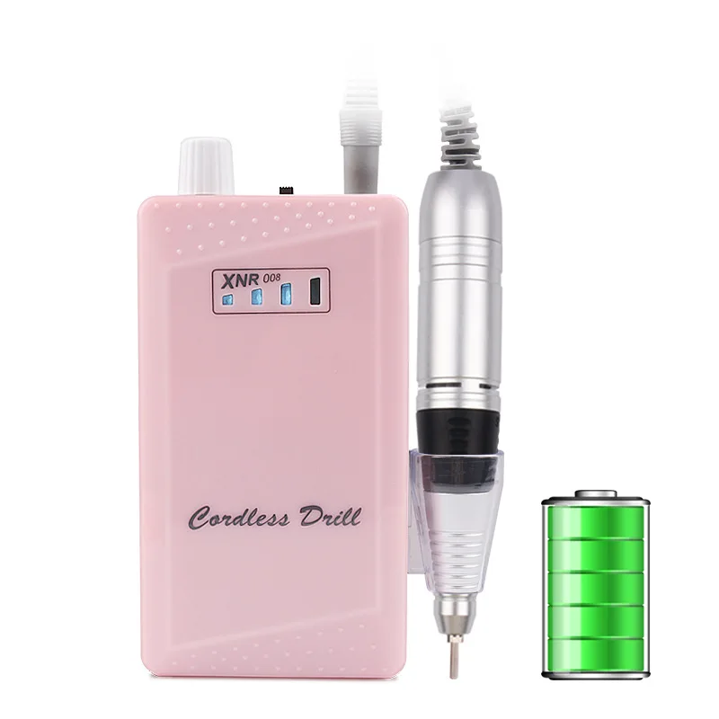 Wireless Nail Drill Manicure Grinder Machine Portable Nail File Polishing Grinding Machine Nail Milling Cutter Nail Art Tool
Wireless Nail Drill Manicure Grinder Machine Portable Nail File Polishing Grinding Machine Nail Milling Cutter Nail Art Tool